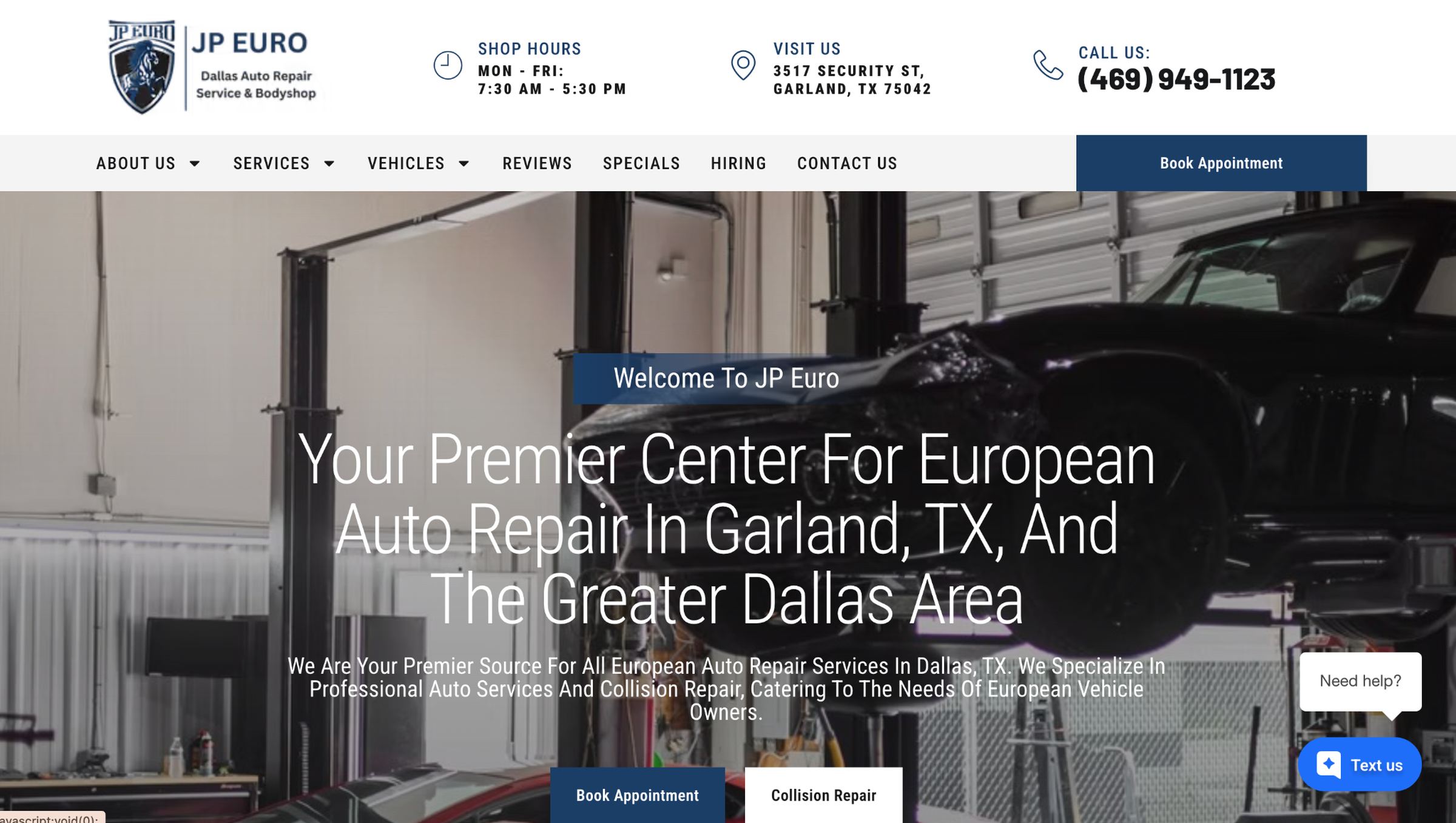 jp euro auto repair portfolio 2400px