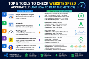 Top 5 Tools to Check Website Speed Accurately (And How to Read the Metrics)