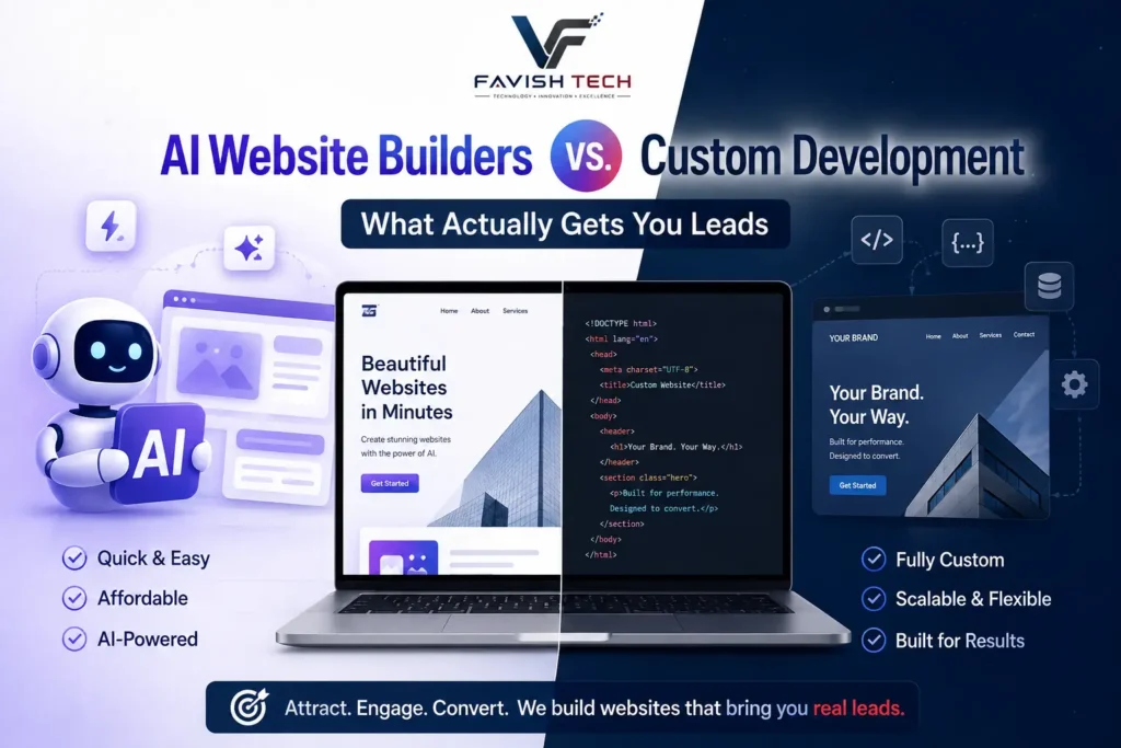 compressed ai builder and custom web development