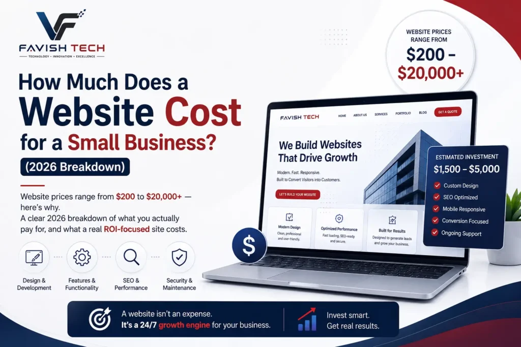 compresHow Much Does a Website Cost for a Small Business? (2026 Breakdown)sed website cost