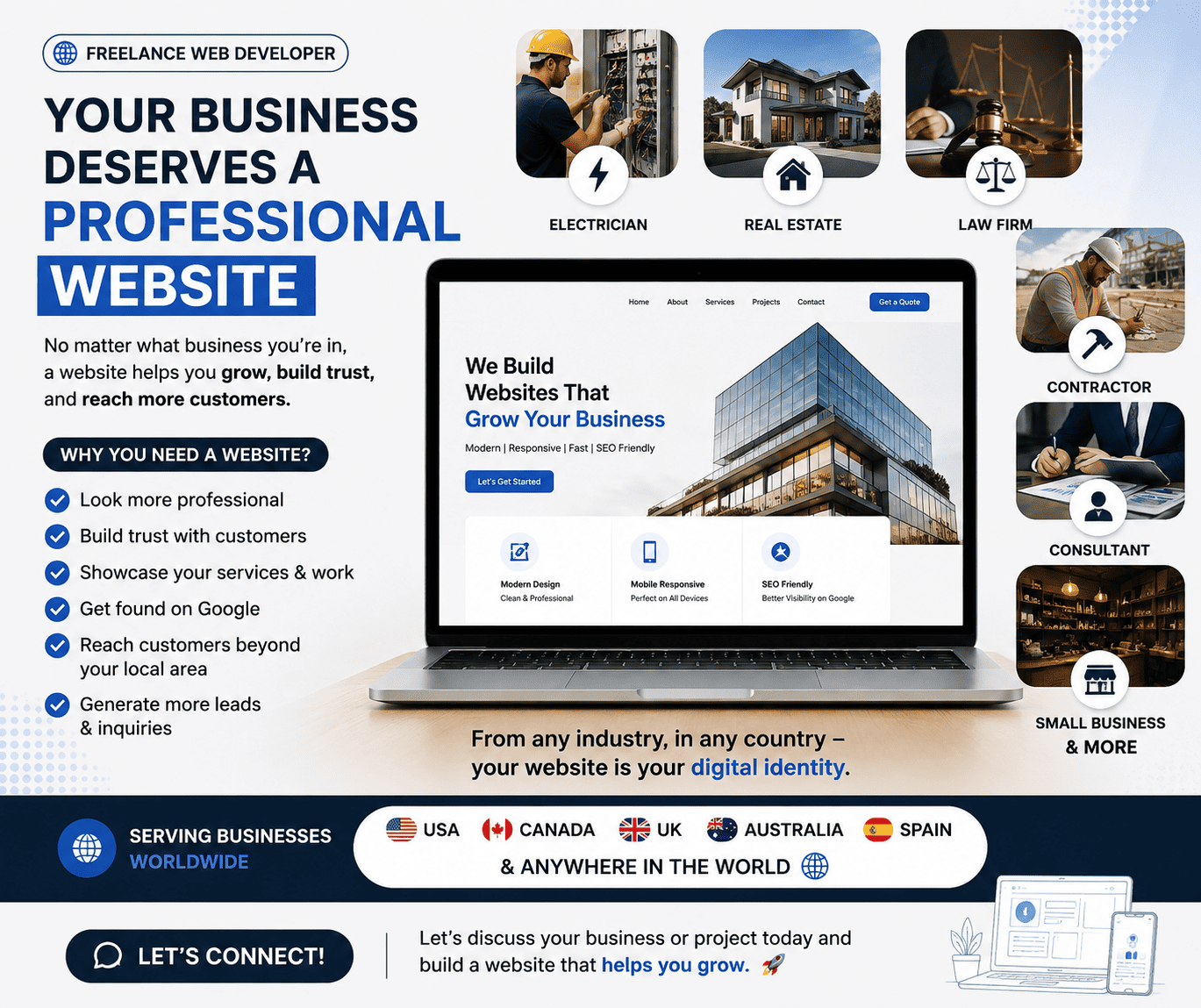 Why choose freelancer web developer near you