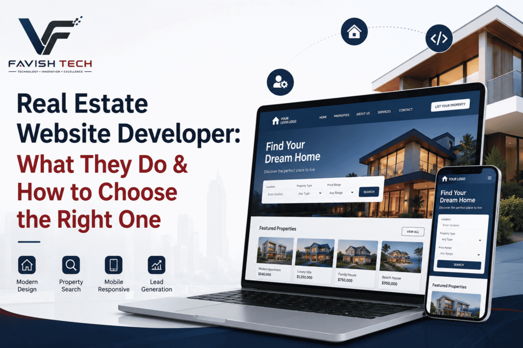 Real Estate Website Developer: What They Do & How to Choose the Right One
