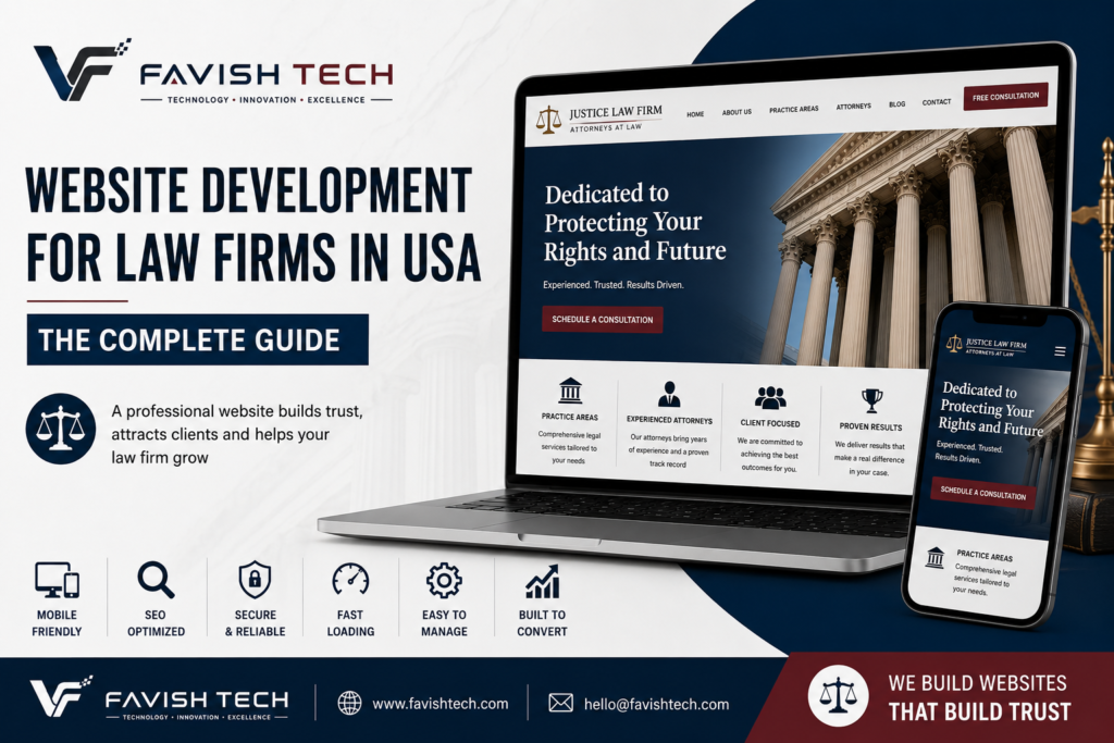 Website Development for Law Firms in USA: The Complete 2026 Guide web development law firm usa