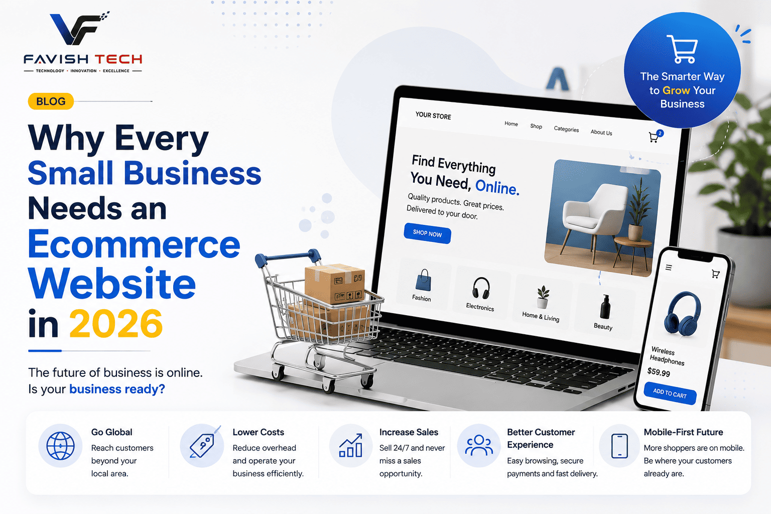 Why Every Small Business Needs an Ecommerce Website in 2026