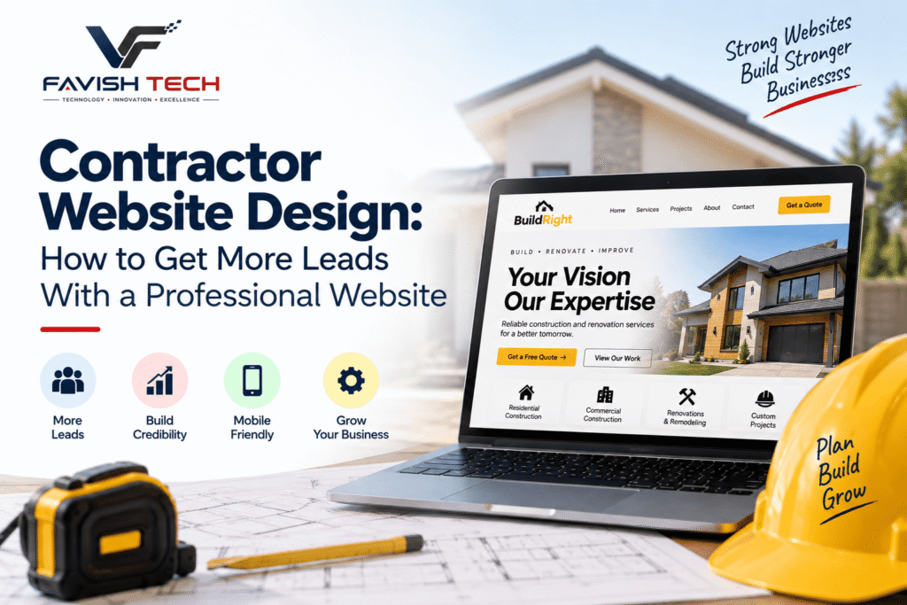 Contractor Website Design: How to Get More Leads With a Professional Website