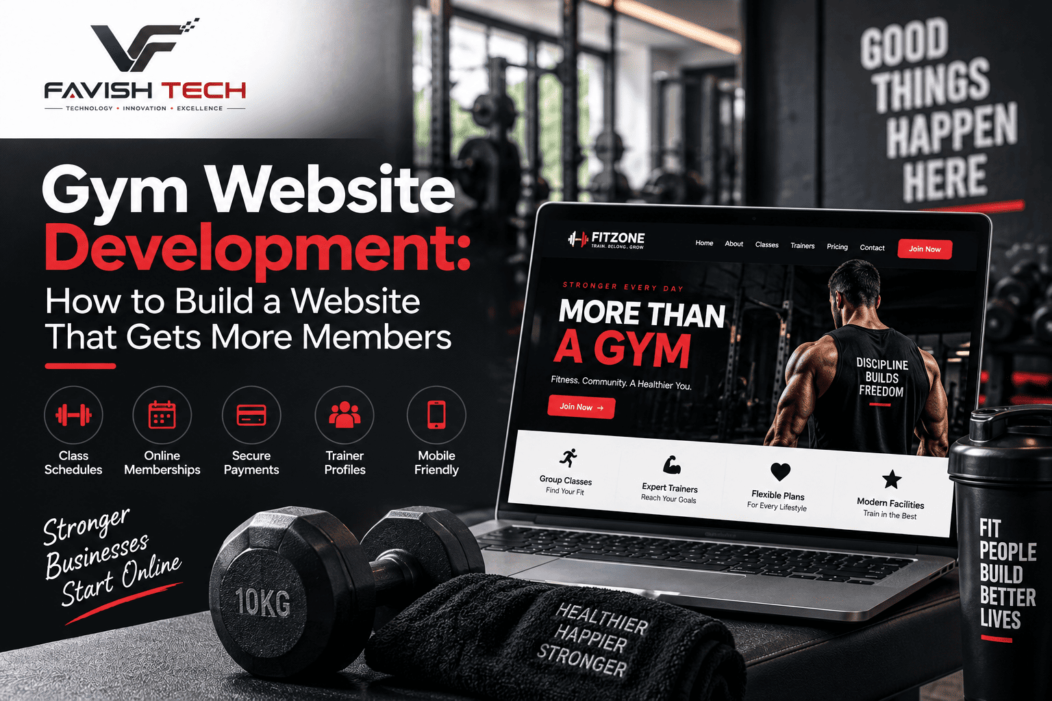 Gym Website Development: How to Build a Website That Gets More Members
