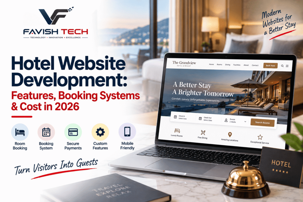 Hotel Website Development: Features, Booking Systems & Cost in 2026