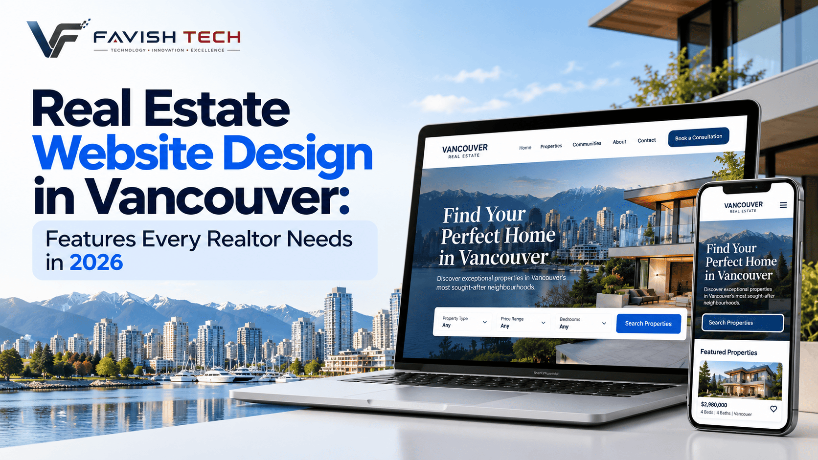 Real Estate Website Design in Vancouver: Features Every Realtor Needs in 2026