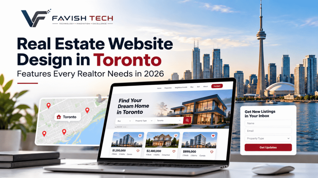 toronto real estate website design