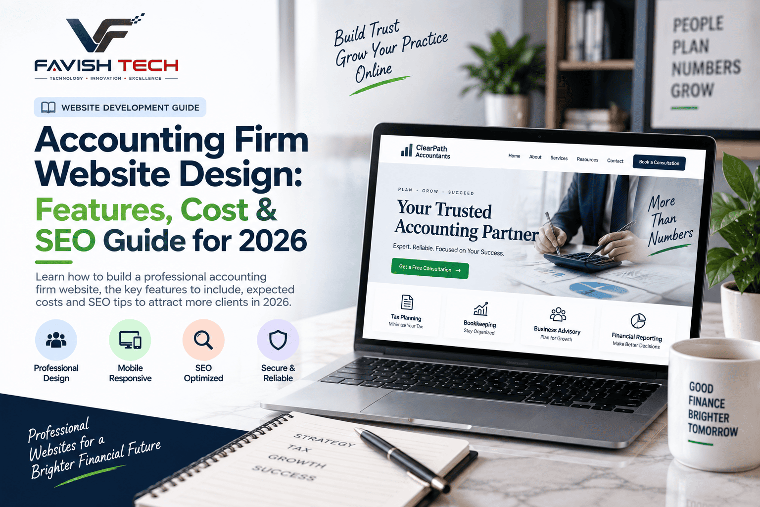 Accounting Firm Website Design: Features, Cost & SEO Guide for 2026