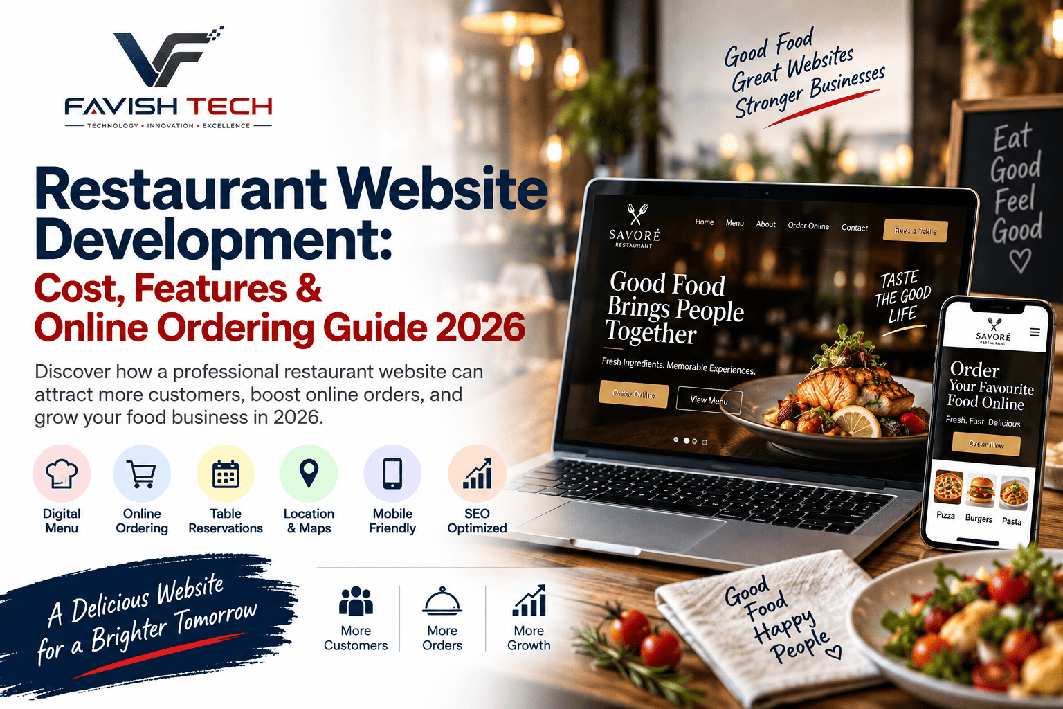 Restaurant Website Development: Cost, Features & Online Ordering Guide 2026