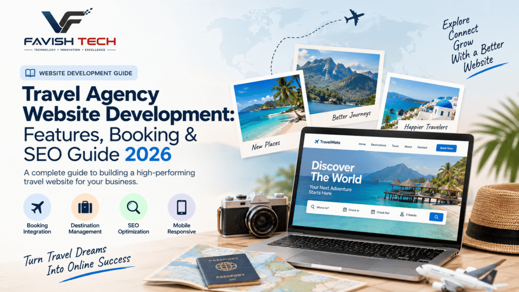 Travel Agency Website Development: Features, Booking & SEO Guide 2026