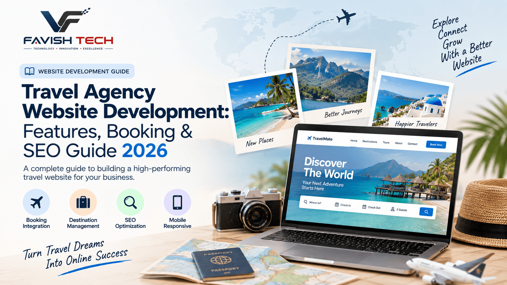 Travel Agency Website Development: Features, Booking & SEO Guide 2026